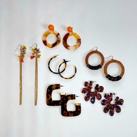 Free People Earring Bundle - Picture 1 of 11